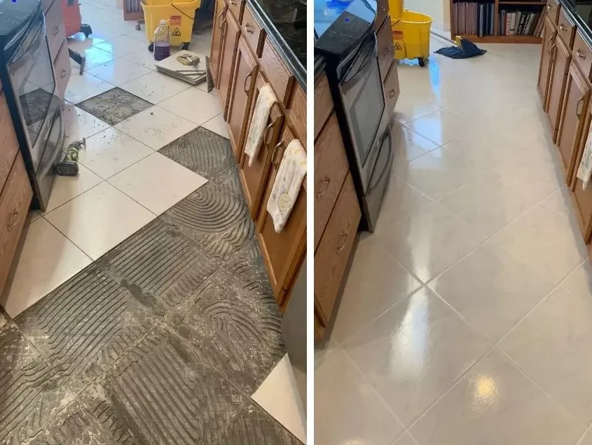 Grout Repair & Tile Restoration